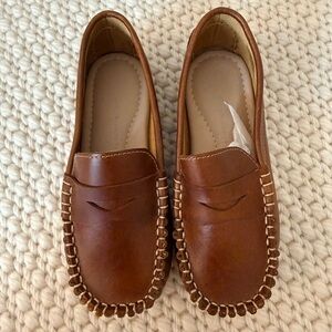 Elephantito Tan Brown Kids Loafers